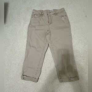 Time and Tru Distressed Crop Jeans 10